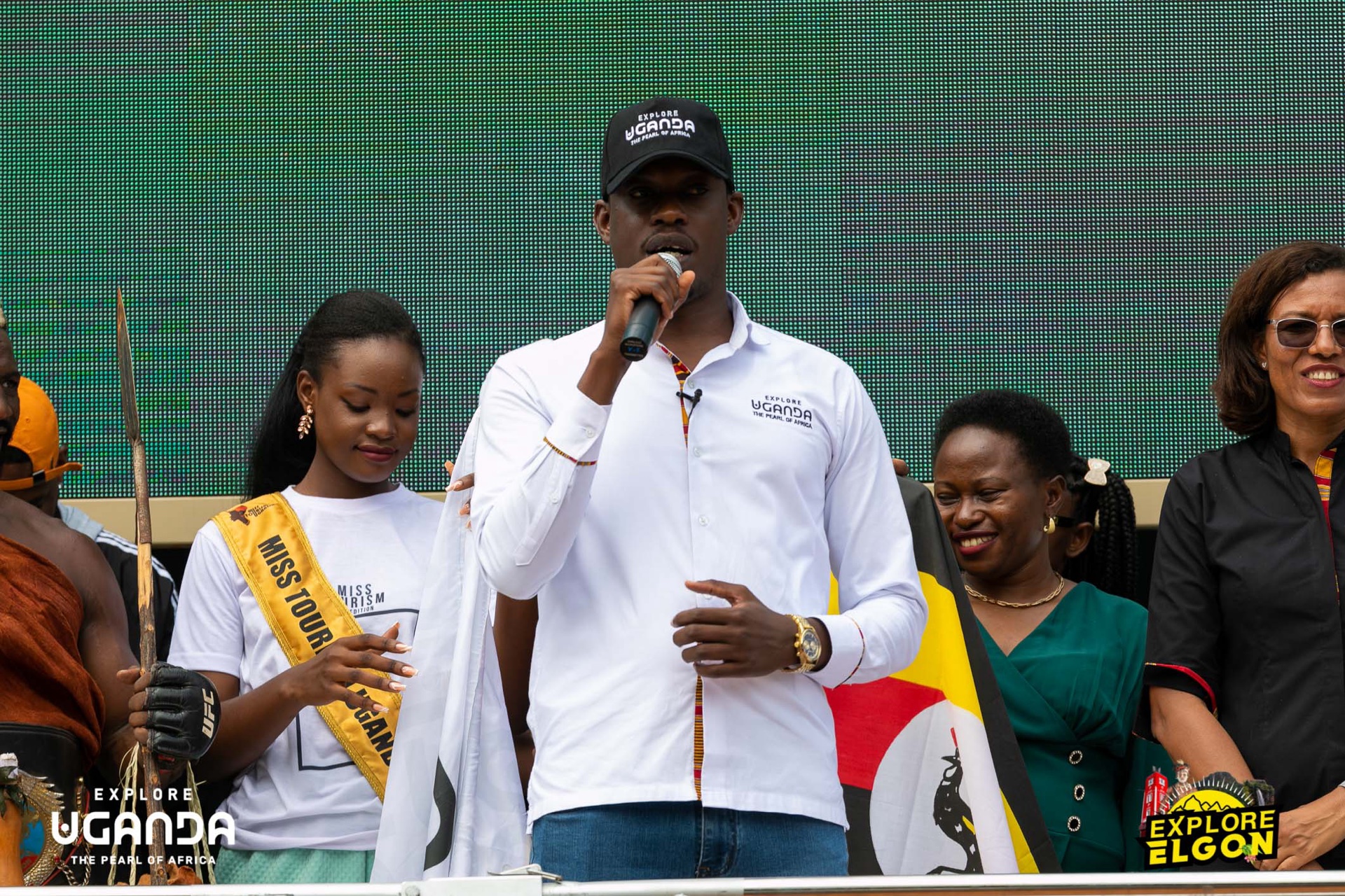 Rwenzori Marathon Team Presents Tourism Ambition to Tourism State Minister.